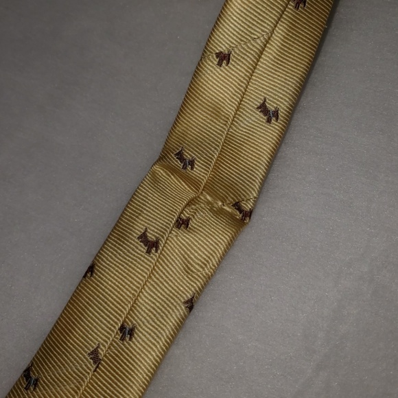 Antonio Ricci Couture Scottie Dog Tie - Picture 4 of 4